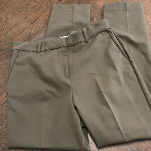 H&M Olive Green Slacks - size 8